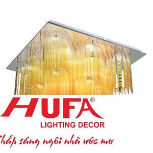 Đèn Mâm vuông Led 72W-Ø600*H460, 3 chế độ ánh sáng