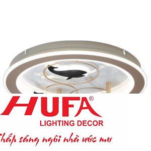 Đèn mâm led trang trí Hufa Ø500*H80 - LED 72W, ánh sáng 3 chế độ