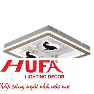 Đèn mâm led trang trí Hufa Ø480*H80 - LED 86W, ánh sáng 3 chế độ