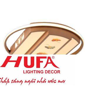 Đèn mâm led trang trí Hufa Ø500*H70 - LED 120W, ánh sáng 3 chế độ