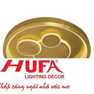 Đèn mâm led trang trí Hufa Ø500*H60 - LED 40W, ánh sáng 3 chế độ