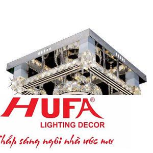 Đèn Mâm vuông Led 79W-Ø500*H250, 3 chế độ ánh sáng