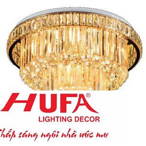 Đèn Mâm Pha Lê Ø600*H490, Led 72W, 3 chế độ ánh sáng