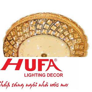 Đèn Mâm Led Tròn Ø500*H90, LED 36W, 3 chế độ ánh sáng