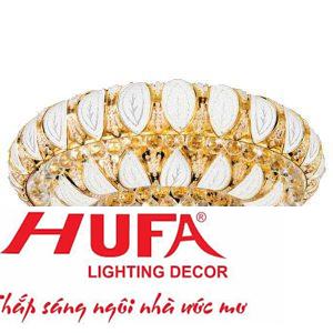 Đèn Mâm Pha Lê Tròn Ø750*H400, E14*13-LED Đổi Màu, Có Remote, 79 Hạt