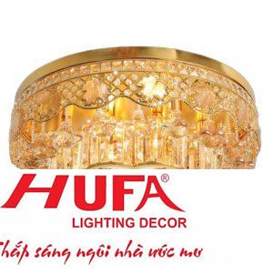 Đèn mâm pha lê Hufa Ø600*H450, E14*7, 37 hạt