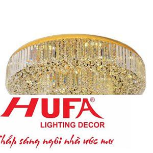 Đèn mâm pha lê Hufa Ø1000*H330 - LED 112W, ánh sáng 3 chế độ