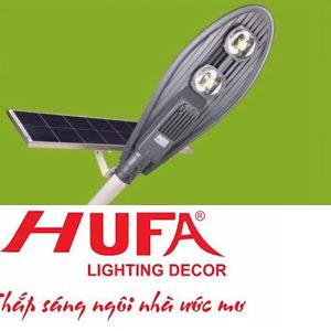 Đèn đường Hufa L620*W240*H75-200W, Pin: L670 x W350 x H17