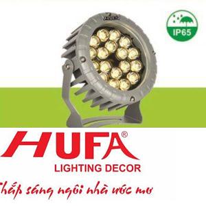 Đèn rọi thân cây Ø150 x H 190, Rọi xa 15m, ánh sáng vàng 18W