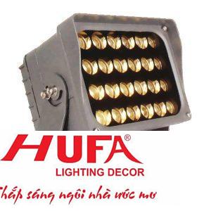 Đèn chiếu thân cây L160*W125*H210-24W, Ánh sáng vàng, rọi xa 25m