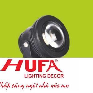 Đèn chiếu mặt dựng Ø75*W65*H110-10W, màu đen rọi xa 10m