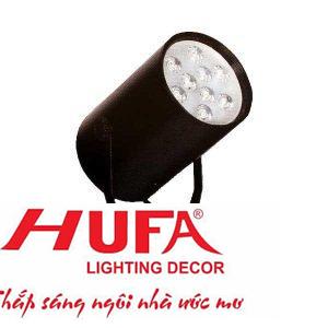 Đèn Led Chiếu Điểm Đen Ø70 x H130 & Ø100 x H160, ánh sáng trắng, vàng