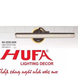 Đèn soi gương Hufa L560*W210*H150, 24W*2, 3 màu ánh sáng
