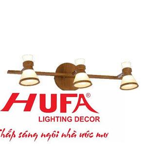 Đèn soi gương Hufa thân nhôm cao cấp L500*W180*H120, 5W*3, 3 chế độ ánh sáng