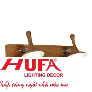 Đèn soi gương Hufa thân nhôm cao cấp L300*W130*H110, 4W*2, 3 chế độ ánh sáng