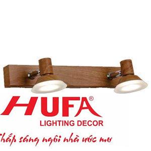 Đèn soi gương Hufa thân nhôm cao cấp L300*W130*H110, 3W*2, 3 chế độ ánh sáng