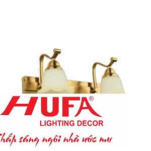 Đèn soi gương Hufa L300*W60*H200, E14*2, 3 chế độ ánh sáng