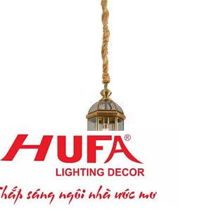 Đèn treo đồng Ø180*H500, E27*1