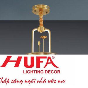 Đèn treo đồng Ø550*H420 - LED 35W, ánh sáng vàng
