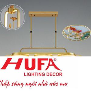 Đèn treo đồng L900*W370*H740 - LED 85W, ánh sáng vàng