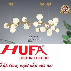 Đèn treo đồng L750*110*H1200-G4*20