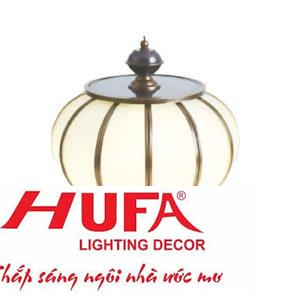 Đèn trụ cổng tròn Ø300*H330 - E27*1 + 5W, có remote