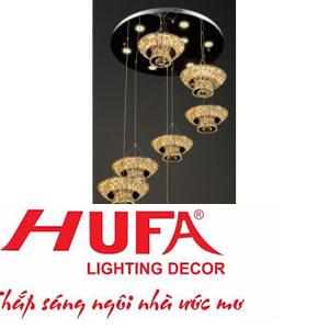 Đèn thả trần led nghệ thuật Ø800*H2000, LED 70W