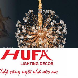 Đèn treo led trang trí Ø500*H500 - G9*9, ánh sáng vàng