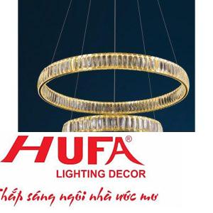 Đèn treo led trang trí Ø800 +500*H1000 - LED 52W, ánh sáng 3 chế độ