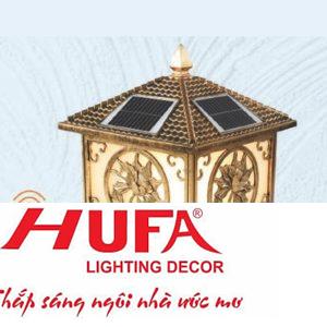 Đèn trụ năng lượng mặt trời Hufa TNL-34, 3 màu ánh sáng