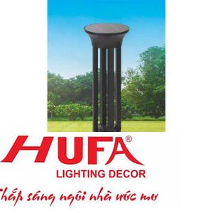 Đèn trụ ngoài trời Ø150 x H600, Pin 4000 mah, đế 150 , Ánh Sáng Vàng