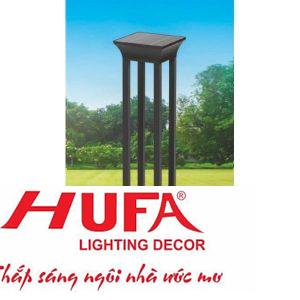 Đèn trụ ngoài trời Ø110 x H600, Pin 4000 mah, đế 108 , ánh sáng vàng