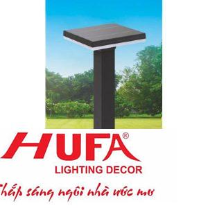 Đèn trụ ngoài trời Ø180 x H600, Pin 4000 mah, đế 100 , 3 màu ánh sáng