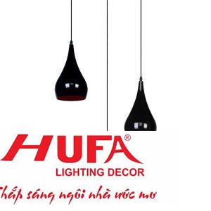 Đèn treo quán E27*3, Màu Đen