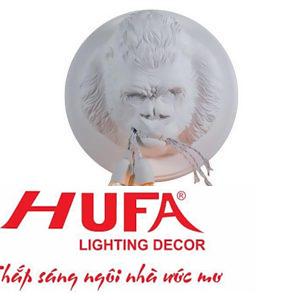 Đèn Vách Cổ Đầu King Kong L400*H600-E27*3 màu trắng