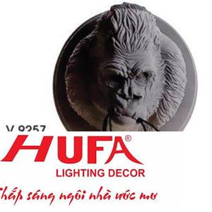 Đèn Vách Cổ Đầu King Kong L400*H600-E27*3 màu xám