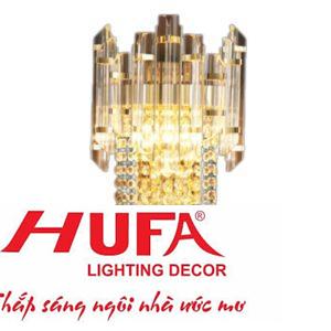 Đèn Vách Nghệ Thuật L240*H420-E14*2, Pha Lê K9