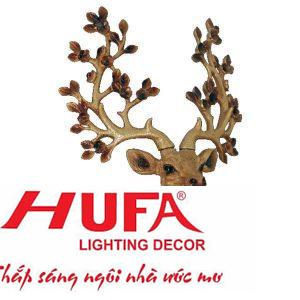 Đèn Vách Cổ Hình Đầu Hươu L500*W300*H700-E27*1