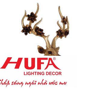 Đèn Vách Cổ Hình Đầu Hươu L460*W620*H620-E27*1