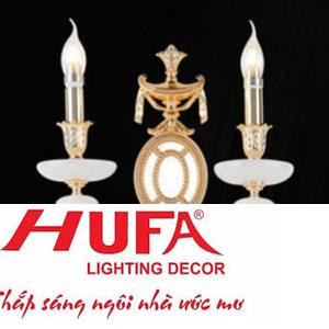 Đèn Vách Đồng L360*H400, E14*2