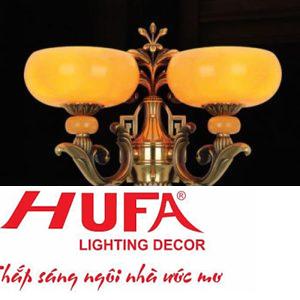 Đèn Vách Đồng L430*H400, E14*2