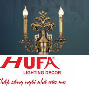 Đèn vách đồng Ø330*H400, E14*2