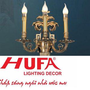 Đèn vách đồng Ø350*H400, E14*3