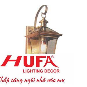 Đèn vách ngoài trời Hufa Ø160*W210*H430, E27*1