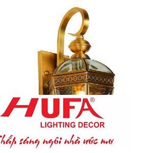 Đèn vách ngoài trời Hufa L190*W190*H320, E27*1