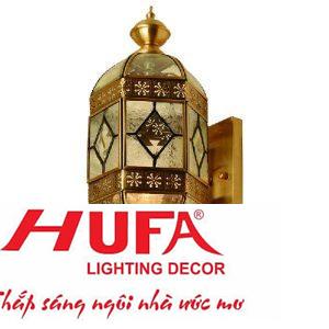 Đèn vách ngoài trời Hufa L180*W200*H450, E27*1