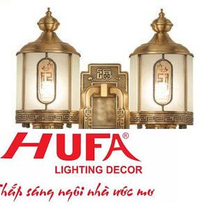 Đèn vách led trang trí ngoài trời Ø430*H390 - E27*2