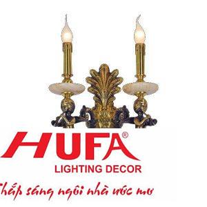 Đèn Vách Đồng L330*W190*H370, E14*2