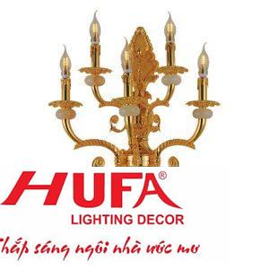 Đèn Vách Đồng L490*H710, E14*5