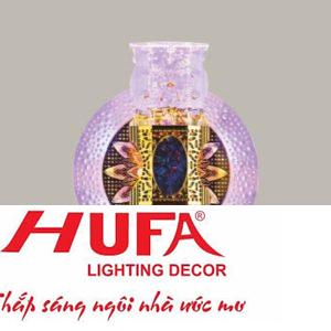 Đèn vách trang trí Led L140 x W120 x H240 - 13W, ánh sáng vàng, hồng